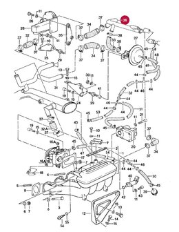 924 turbo vacu&uuml;m leiding