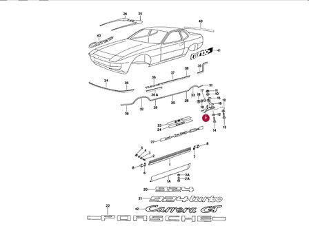 924 Rear wheel covers