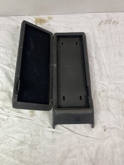 928 Cassettebox / armleuning  blauw
