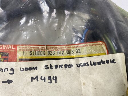 NOS 928 kabelstreng voor Stereo versterker M494