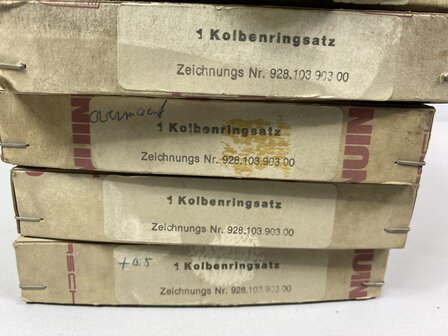 NOS 928 zuigerverenset 4.5 liter overmaat + 0.5 mm  (95.50mm)