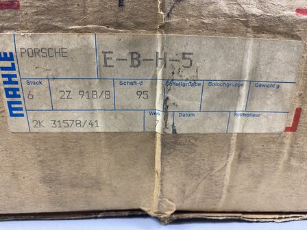 NOS OEM 911 3.2 cilinder set Mahle 231 PK
