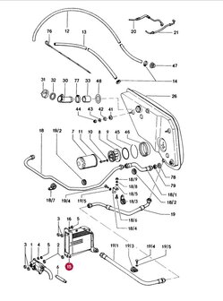 OEM 914-6 2.0 liter oliekoeler 