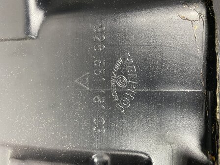 NOS 928 gereedschap houder zwart skai