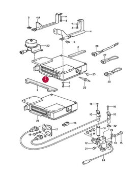 944 type 1  DME Computer Bosch 0261200016