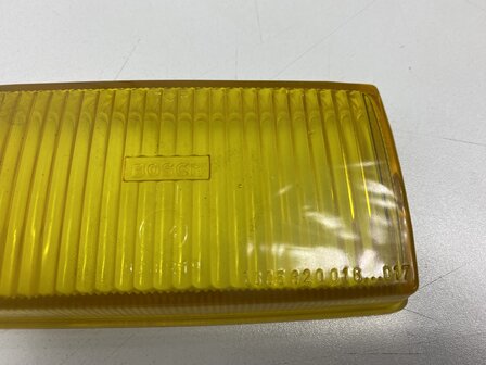 NOS 911 mistlamp glas set geel 