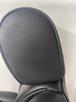 911 S &amp; Carrera RS  Recaro  1970-1973 stoelenset (L&amp;R) gerestaureerd zwart leder (alleen Afhalen)