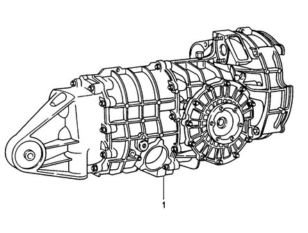  Porsche 964 C2  G50 bak 1989-1993 zonder sper (Alleen afhalen)