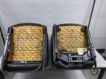 911 Comfort stoelenset L  &amp; R zwart leder (Alleen afhalen)
