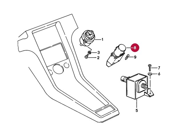 928 Fasten seatbelts lamp 