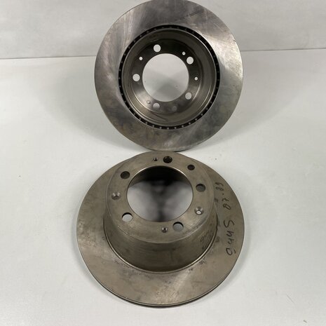 944 S  87-89 achter remschijven set 