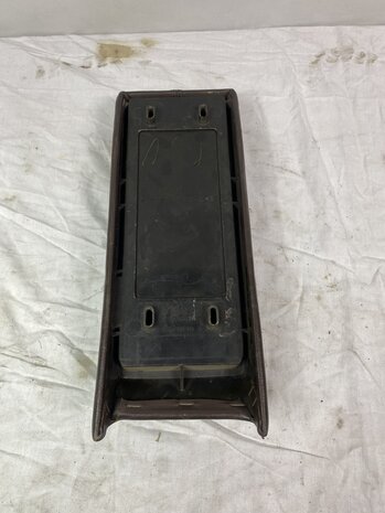 928 Cassettebox / armleuning  bruin