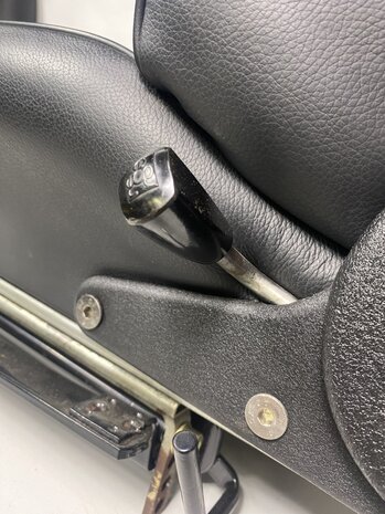 911 S & Carrera RS  Recaro  1970-1973 stoelenset (L&R) gerestaureerd zwart leder (alleen Afhalen)