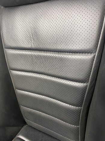 911 S & Carrera RS  Recaro  1970-1973 stoelenset (L&R) gerestaureerd zwart leder (alleen Afhalen)